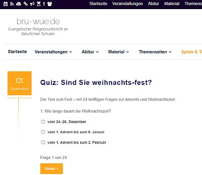 Weihnachtsquiz