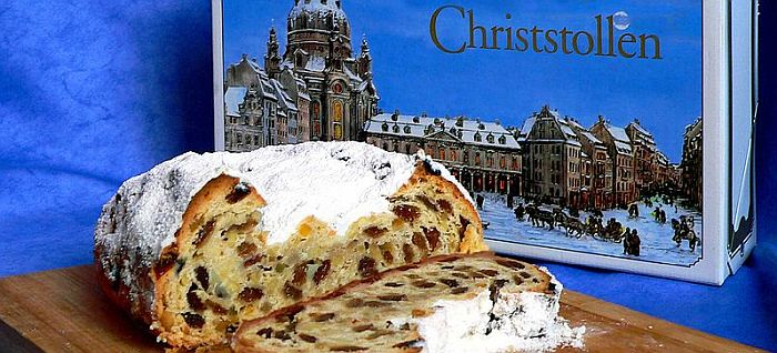 Bild: Gürgi, Public domain, via Wikimedia Commons Christstollen