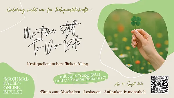 Me-time statt To-do-Liste
