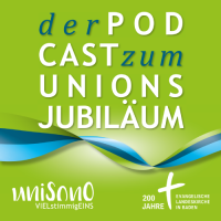 Logo des Podcast zum Jubiläumsjahr