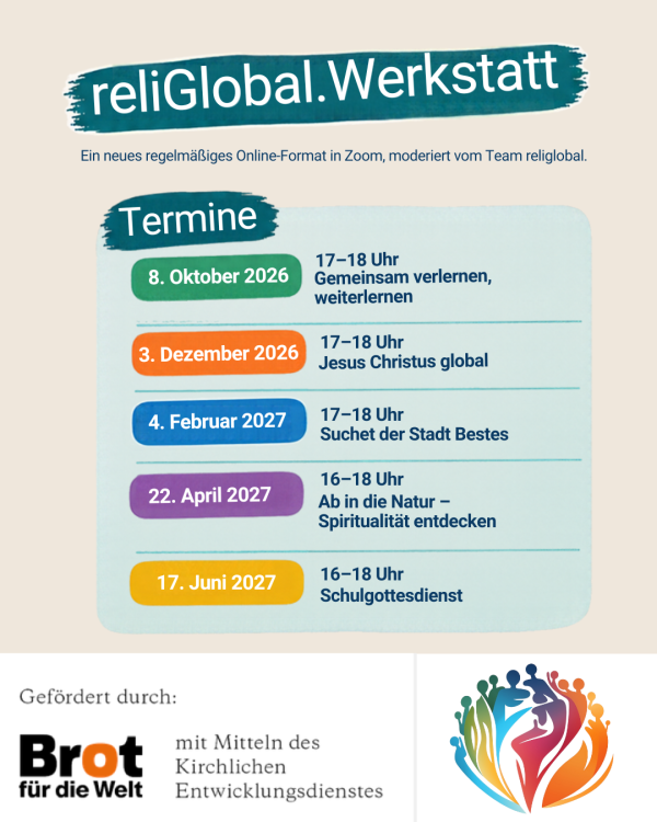 reliGlobal Werkstatt