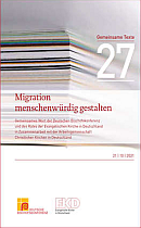 Migration menschenwürdig gestalten - Titel