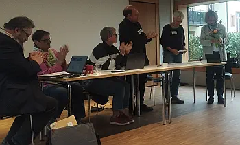 Verabschiedung des langjährigen Vorstandsmitglieds Andrea Bischoff