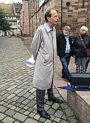 Dr. Remy Kick führt durch das protetantische Straßburg